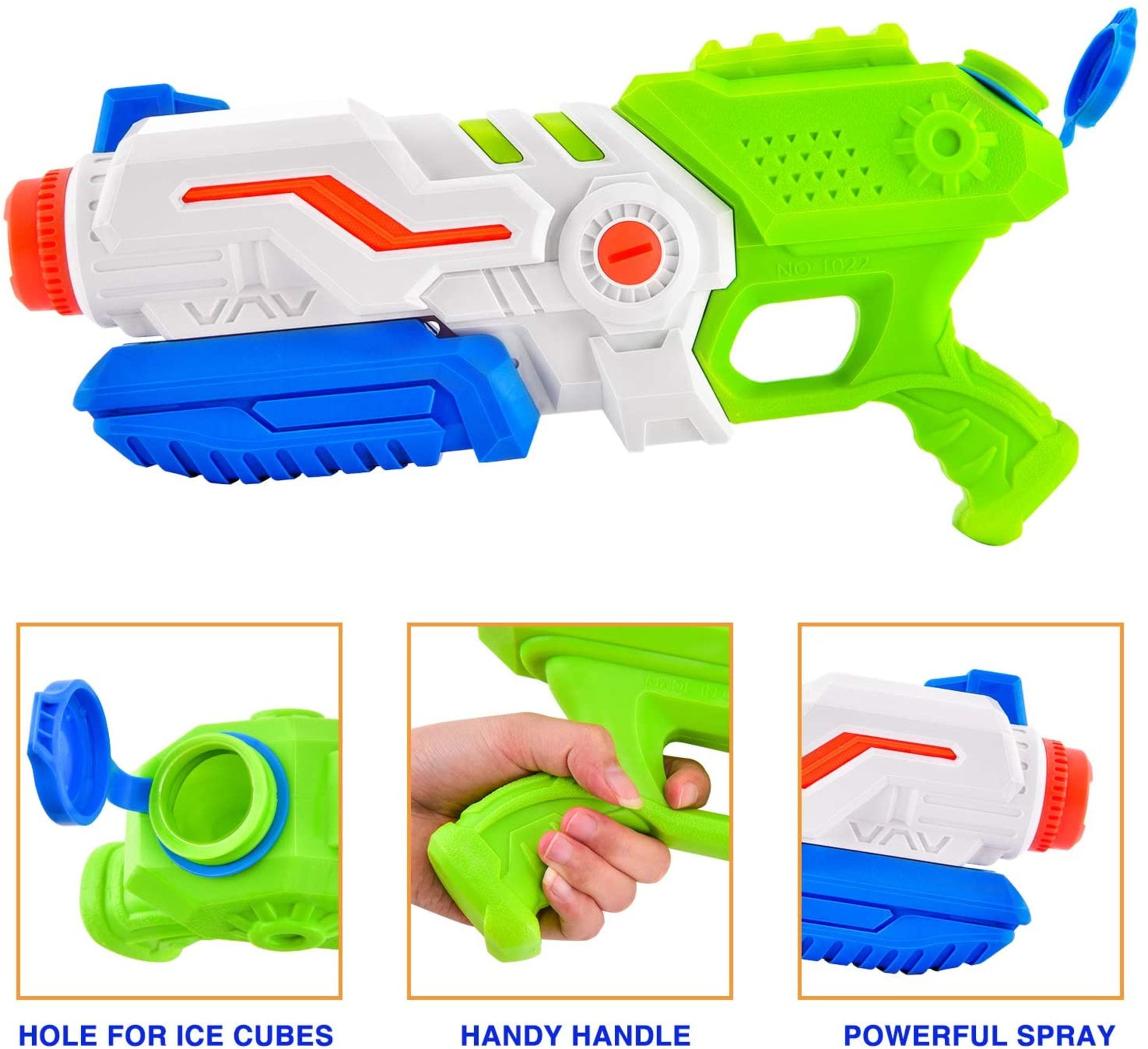 19.5 inch Soaker High Pressure Water Pool Party Summer Fun Gun Toy