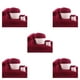 thumbnail image 3 of Yuarrent Juego de ovillos de lana de 50g y 20g, Kit de hilo de ganchillo para tejer en invierno, suéter para bebé, suministros para tejer, accesorio de Vino rojo 5piezas Yuarrent CBP183670, 3 of 4