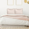 thumbnail image 2 of Unique Bargains Satin Pillowcase Ruffled Pillow Shams Silky Sateen Pillow Cases Covers, 2 of 8