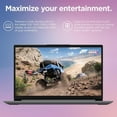 thumbnail image 5 of Lenovo Premium Series IdeaPad Laptop | Latest Model | 12GB RAM | 256GB SSD | 1 Year Office 365 w/ 1TB Cloud Storage | Intel Core | 15.6" | Numeric Keypad | WiFi 6 | Win 11 | w/WOWPC Recovery USB, 5 of 5