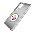 thumbnail image 2 of Pittsburgh Steelers Linen Logo Galaxy Clear Case, 2 of 6