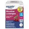Equate Nicotine Lozenge 2 mg, Cherry Flavor, 108 Count – Stop Smoking Aid
