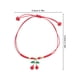 thumbnail image 4 of 2 pulseras de la amistad de cerezas hechas a mano, lindas pulseras tejidas para niñas, ajustables, para hermanas, con un diseño único de frutas, ideales para fiestas y uso diario., 4 of 5