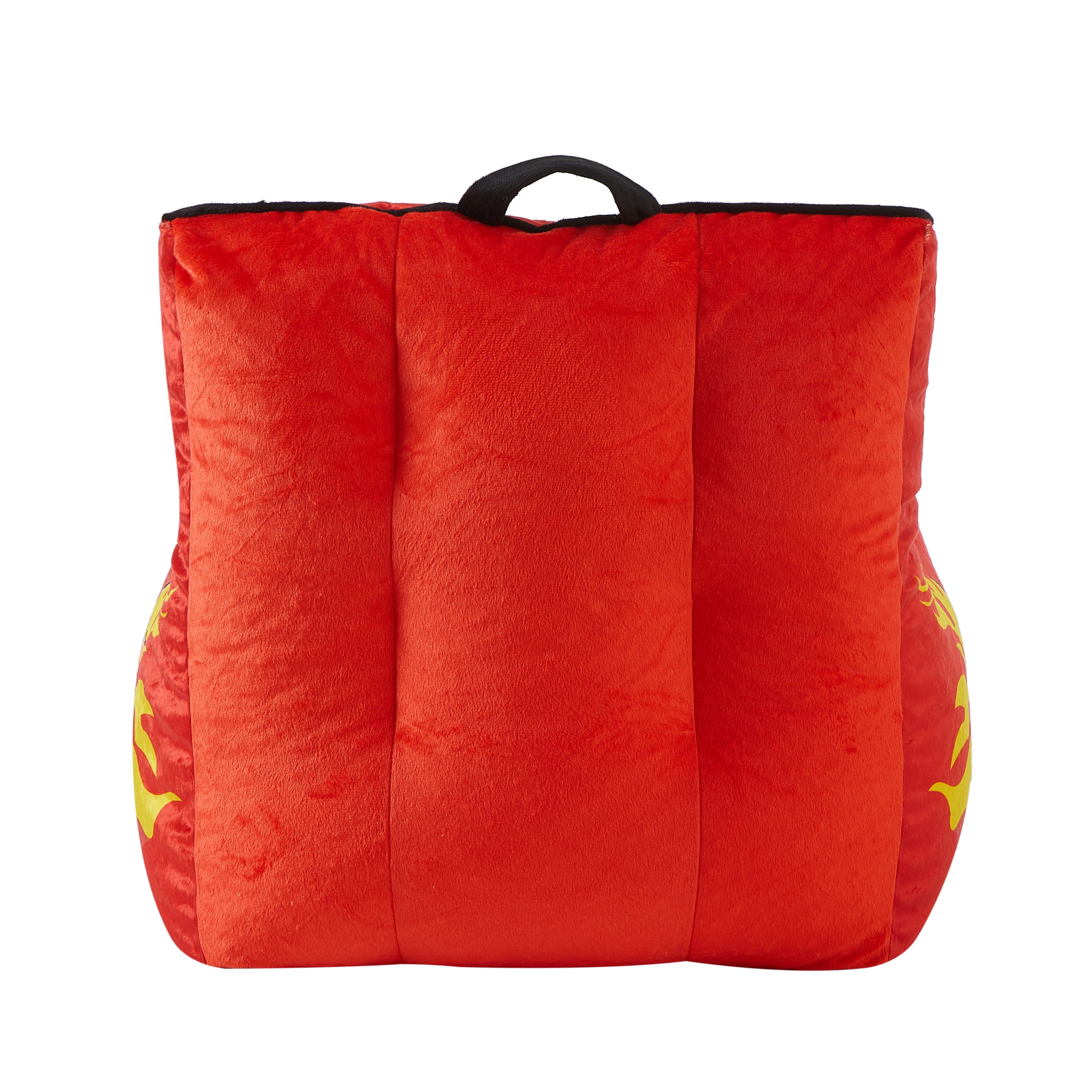 Disney Lightning McQueen 18-Inch Toddler Beanbag Chair, Red photo 5