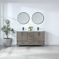 thumbnail image 5 of Miseno Mv799060 Zaragoza 60" Free Standing Double Basin Vanity Set - Washed Ash, 5 of 7