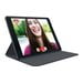 thumbnail image 3 of Logitech Hinge Flexible - Flip cover for tablet - fabric, 3 of 4