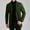 01 Army Green, variant on zfwon Trench Coats for Men Plus Size Mens Single Breasted Jackets Fashion Business Overcoats Comfortable Turndown Collar Long Sleeve Jackets Casual Windproof Tops