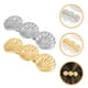 thumbnail image 3 of 2 pinzas para el pelo de metal con forma de concha para mujer, elegantes pasadores para cabello fino, pasadores franceses, accesorios para el cabello, 3 of 8