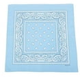 thumbnail image 5 of Unisex Paisley Pattern 100% Cotton Bandana Head or Neck Scarf: 1CT, 5 of 6
