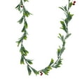 thumbnail image 3 of 5ft. Red Berry & Iced Leaf LED Lit Garland by Ashland®-Christmas Decorations, 3 of 3