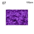 thumbnail image 2 of Walbest 100Pcs Fake Flowers Romantic Colorful Fabric Artificial Rose Flower Petals for Wedding, 2 of 7