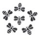 thumbnail image 5 of 6 parches de diamantes de imitación de cristal para ropa y sombreros. Negro, 5 of 9