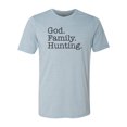 thumbnail image 1 of Hunting Shirt, God Family Hunting, Christian Shirt, Country Shirt, Gift For Him, Hunting Apparel, Faith And Family, Christian Apparel, Hunt, Stonewash Denim, 2XL, 1 of 1