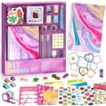 thumbnail image 6 of DIY Journal Kit for Girls Ages 8-14, DIY Girls Journal Set for Teenage Girls Scrapbook & Diary Kits, Journaling Art Crafts Kit Teen 8 - 14 Year Old Girl Birthday Gifts - Purple, 6 of 6