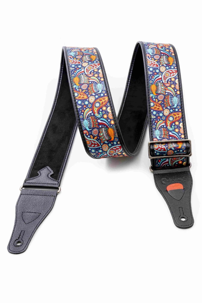 RightOn! Straps Talisman KASHMIR Blue Guitar Strap