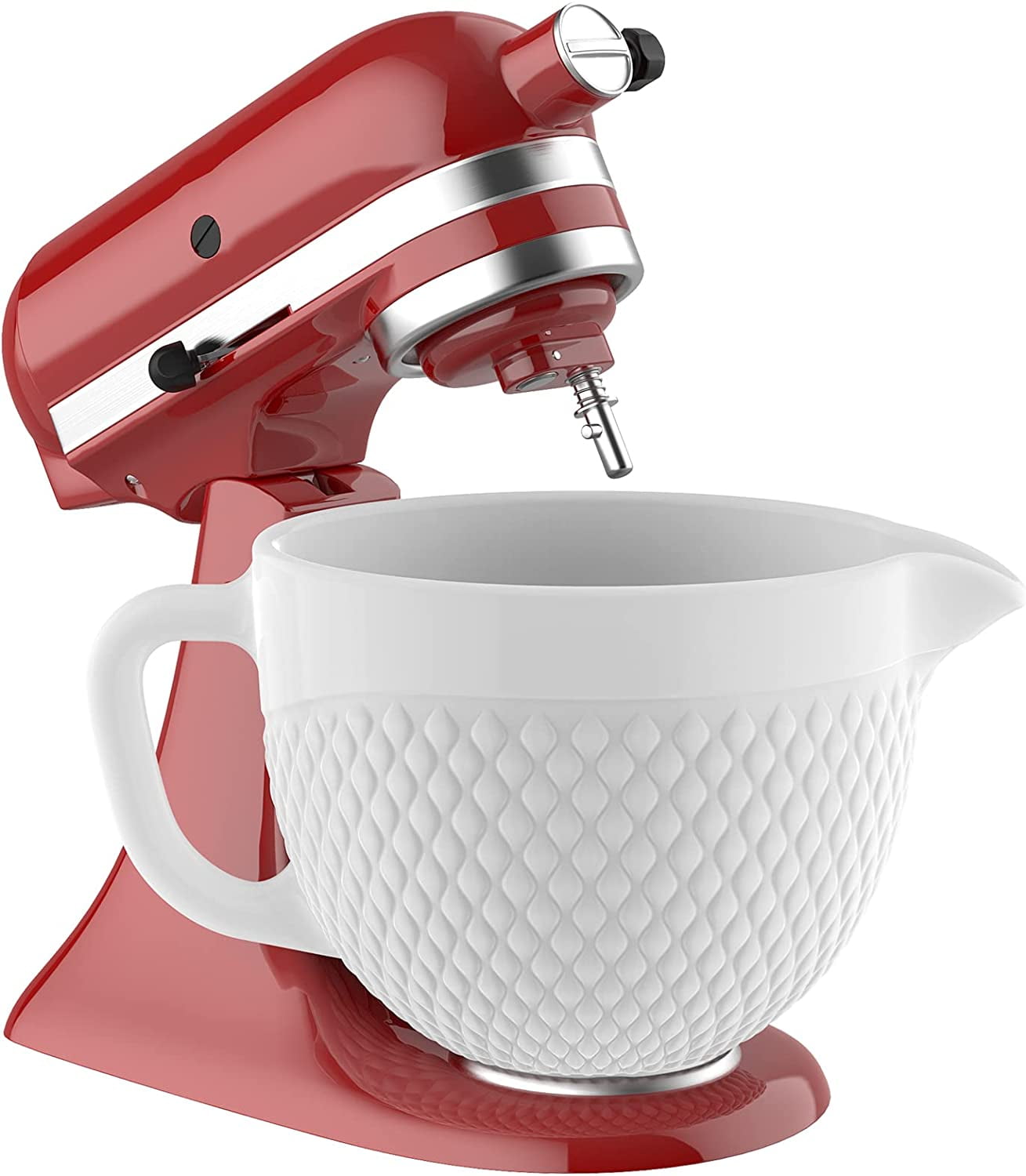 Ceramic Mixer Attachment Fit all Mixer Bowl 4.55Q TiltHead Ceramic