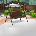 thumbnail image 5 of HQREA Waterproof Replacement Swing Canopy Top, 2-3 Seater Outdoor Furniture Covers, 5 of 6