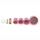 thumbnail image 3 of Taza de soldadura Irfora 6pcs TIG Soldaduras Antorcha Boquilla Anillos Cubierta Gases Lente Vidrio Cerámica Kit de taza de soldadura Taza de soldadura para WP9 / 20/25/17/18/26 Accesorios de soldadura Irfora Taza de soldadura, 3 of 5