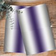 thumbnail image 4 of Gray Purple Kitchen Towels Set of 3, Water Absorbent Dish Towel, Modern Gradient Geometric Decorative Hand Towels - Quick Drying Cloth for Cooking Baking, 18x28 Inch, 4 of 8