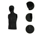 thumbnail image 6 of yotijay 3mm Wetsuit Hooded 3mm Diving Vest for Snorkeling Swimming Kayaking L, 6 of 9