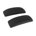 thumbnail image 2 of 2 Pieces Arm Rest Cushions Breathable Washable Reusable Soft Comfortable Support Black, 2 of 8