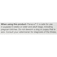 thumbnail image 2 of Panacur C Canine Dewormer Dogs 1 (3 Packets) Gram Each Packet Treats 10 lbs (4 Pack), 2 of 2