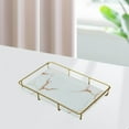 thumbnail image 3 of kurtrusly Étagère de Rangement Boîte de Rangement à Plusieurs Couches Contenant de Parfum Bijoux Panier L une Seule Couche Blanc, 3 of 8