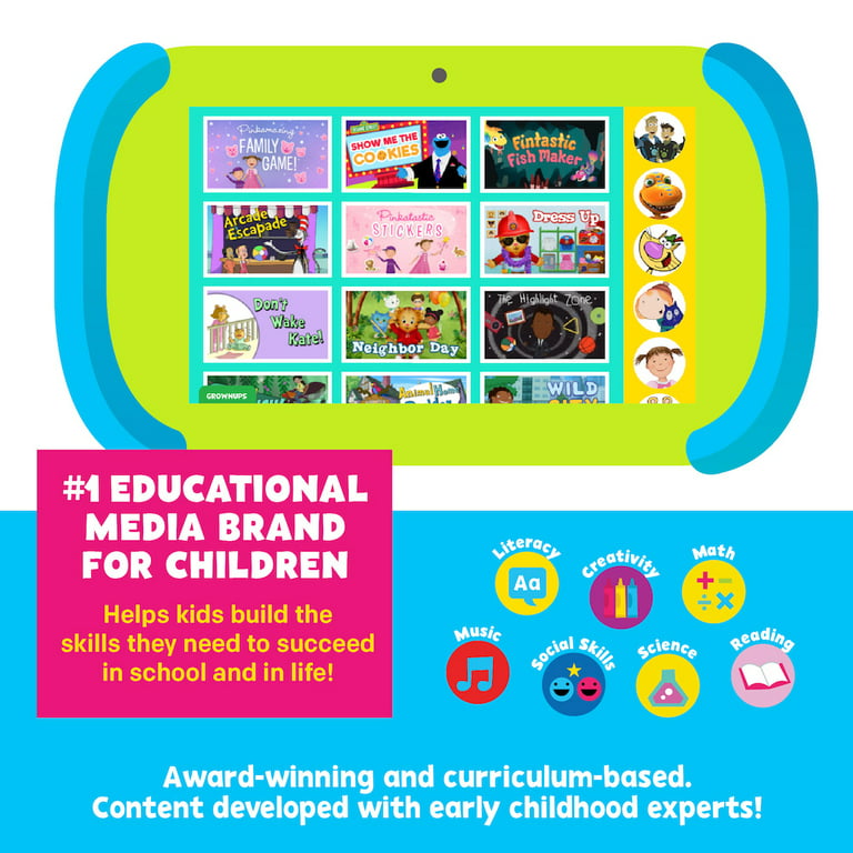 Best Buy: PBS Kids Playtime Pad 7 Kid Safe Tablet Multi PBSKD12B/  PBSKD7200C