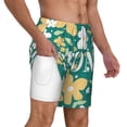 thumbnail image 2 of Kdxio Happy Mother'S Day1 Print Men'S Swim Trunks With Compression Liner 7 Inch Inseam Quick Dry Swim Shorts, 2 of 7