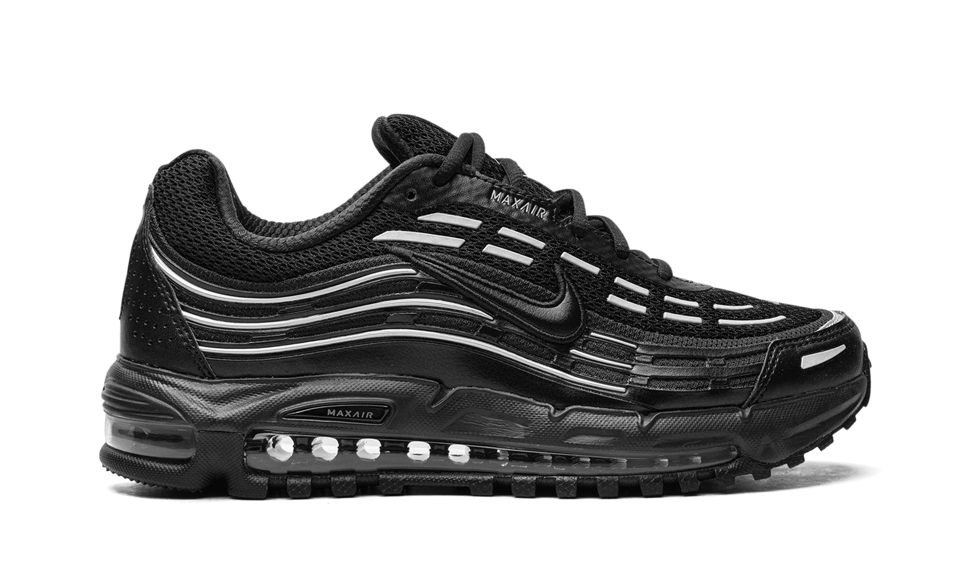 NIKE MENS Air Max TL 2.5 "Black / Metallic Silver" FZ4110 002 from Stadium Goods