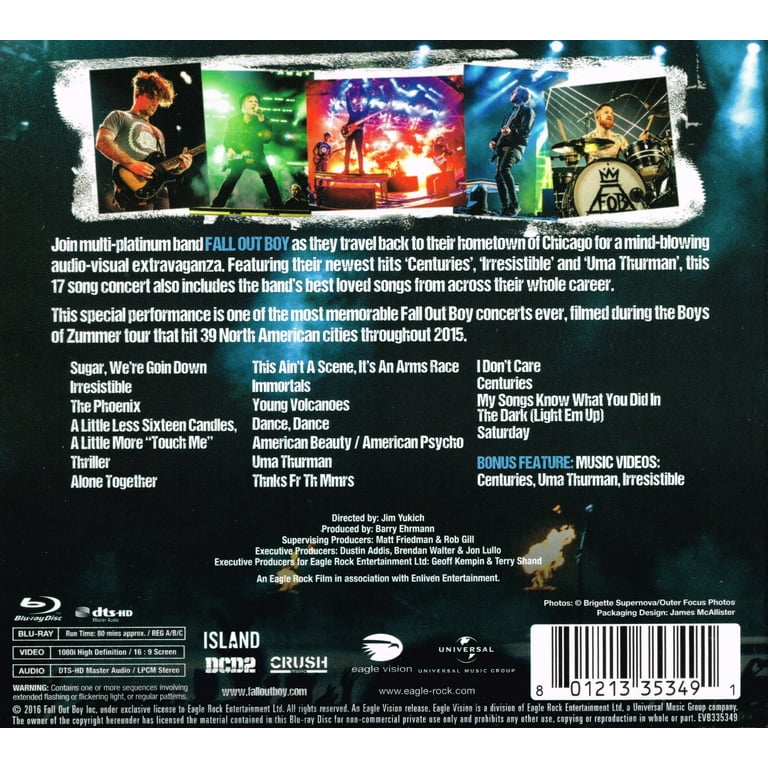 The Boys of Zummer Tour: Live in Chicago (DVD), Eagle Rock