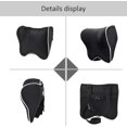 thumbnail image 4 of Car Cushion - Car Headrest Chair with Memory Foam for Driving, Black, 4 of 5