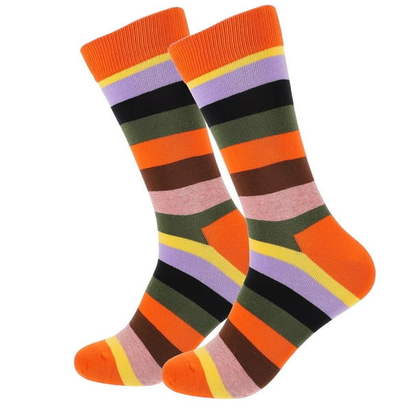 1 par de calcetines de tubo medio para hombre, calcetines de algodón a media pierna para invierno