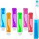 thumbnail image 1 of Juego de cepillos de dientes de viaje Exclaith, 6 unidades con funda envuelta individualmente, 1 of 7