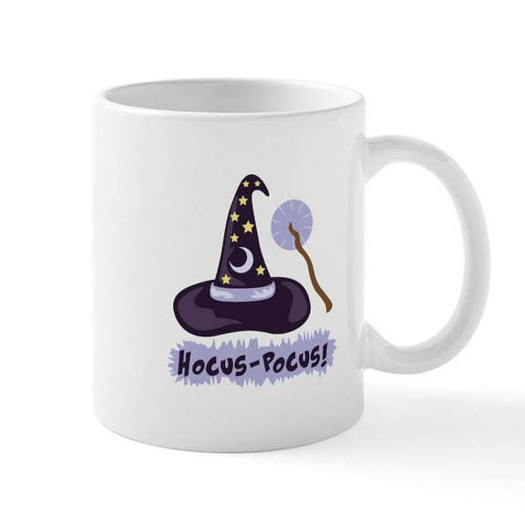 CafePress - Hocus Pocus Mugs - 11 oz Ceramic Mug - Novelty Coffee Tea Cup