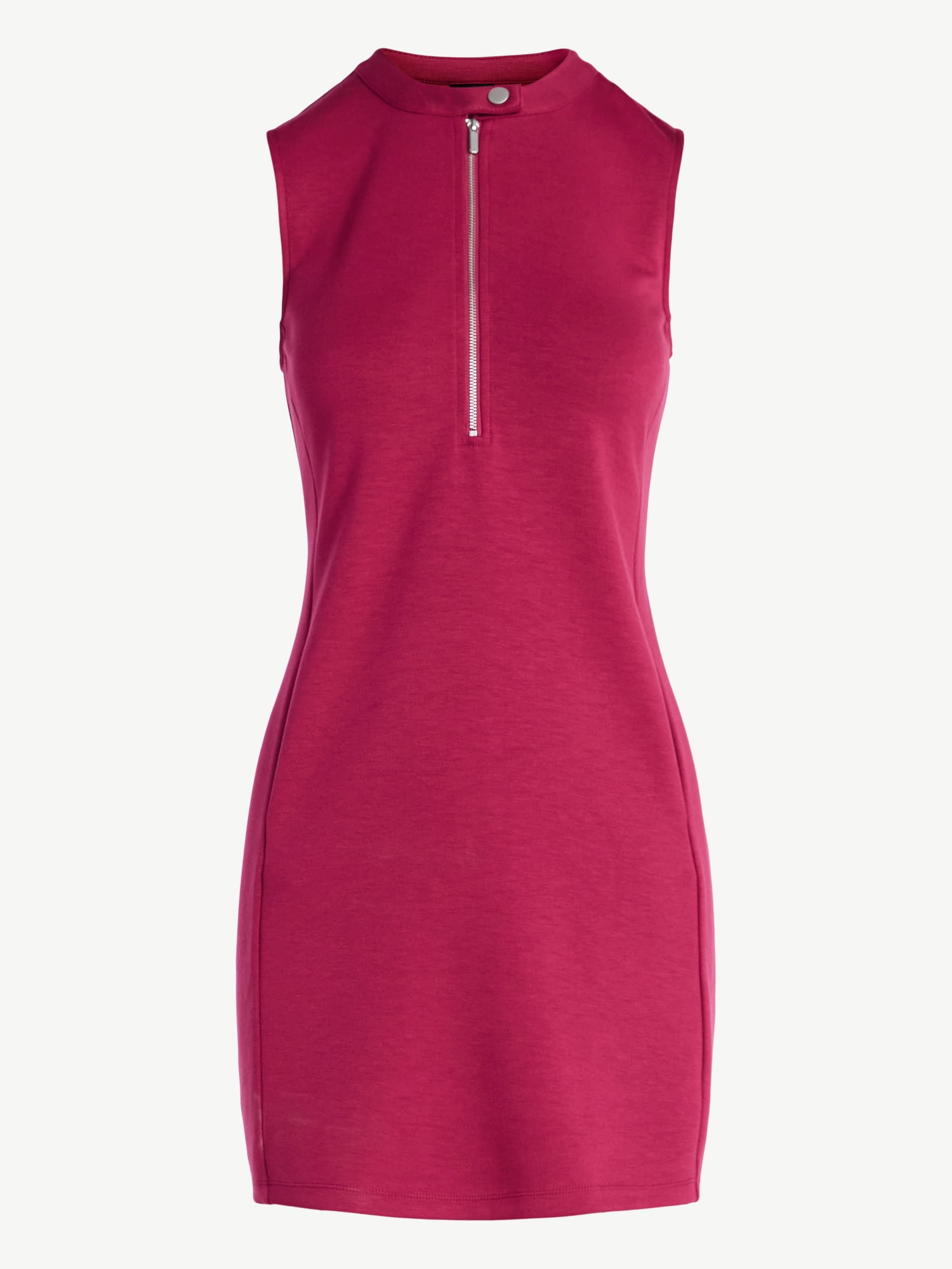 Scoop Women's New Scubaknit Moto Dress, Sizes XS-4X