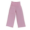 thumbnail image 3 of Lixiuxyad Casual Pants for Women Ladies Fashion Sexy Elastic Comfortable High Waist Casual Wide Leg Trousers Pink, 3 of 3