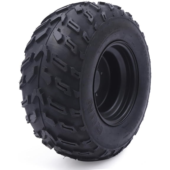 22x10-10 10" ATV Quad Wheel/Tire With Rim, ATV Tires Front & Rear Tire Mounted For 200cc 250cc Quad UTV Off Road