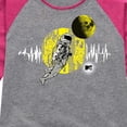 thumbnail image 3 of MTV Moon Person - Wavelength - Toddler And Youth Girls Raglan Graphic T-Shirt, 3 of 5