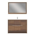 thumbnail image 3 of Alya Bath Sortino 48" Wood Bathroom Vanity with Acrylic Sink in Rosewood Brown, 3 of 7