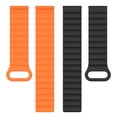 thumbnail image 6 of Silicone Belt Sport Strap Wristband With Strong Clasp For 18mm/20mm/22mm Smartwatch Choose From Multiple Color, 6 of 8