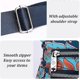 thumbnail image 4 of Women Multi Pockets Cross-body Bags Waterproof Shoulder Bag Large Capacity Nylon Messenger Handbag With Adjustable Strap, 4 of 5