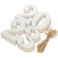 thumbnail image 4 of 48Pcs Glitter 2023 Cutouts Double Side Congrats Grad Tags Signs Grad Table Decoration, 4 of 6