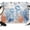 Orange Blue, variant on 10x8ft Photo Backdrop, Coastal Jellyfish Soft Polyester Backdrop Curtains Photography Backdrops, Farmhouse Nautical Summer Coral Leaves Brushed Background for Photoshoots Studio Video Portrait Party