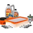 thumbnail image 1 of Kit De Afinación Con Aceite 15W40 Mineral, Bujías Platino, Filtro De Aire, Filtro De Aceite Y Filtro De Combustible 11 Piezas Compatible con Mercury Mariner V6 3.0L DE 2005 A 2007, 1 of 1