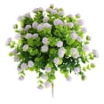 thumbnail image 2 of Decorative Flower Bundles Verdsylv Decorative Artificial Cemetery Flower Bouquet&nbsp;- Plastic Silk Bloom for Hanging Window Box - Home Table Centerpiece Decor - Outdoor Memorial Arrangement, 2 of 9