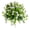 B, variant on Artificial Flowers Outdoor Fake Flowers,Outside Face Mums Fake Summer Greenery Uv Resistant No Fade Faux Plastic Lotus Shrubs Home Garden Decoration