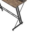 thumbnail image 2 of Somdot L Shaped Corner Gaming & Computer Desk w/ Monitor Stand, Brown Wood, 2 of 9