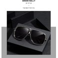 thumbnail image 4 of Gafas de sol NQ metal con montura grande para hombre y mujer UV400, 4 of 4