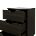 thumbnail image 5 of RST Brands Lindon MDF 3-Drawer Filing Cabinet in Black Veneer, 5 of 6